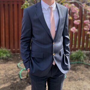 Crewcuts J Crew Thompson Suit Navy Boy Teen 16